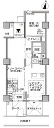 東雲キャナルコートCODAN21号棟の物件間取画像